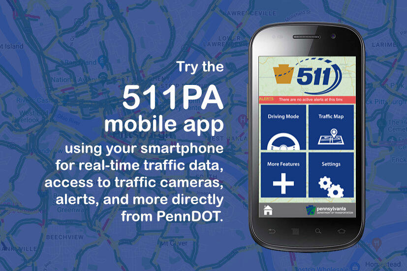 Try the 511PA app - Live Traffic Information & Cameras from PennDOT